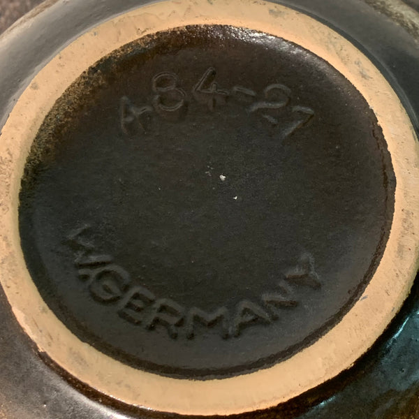 Keramik Vase 484 - 17 von Scheurich in orange