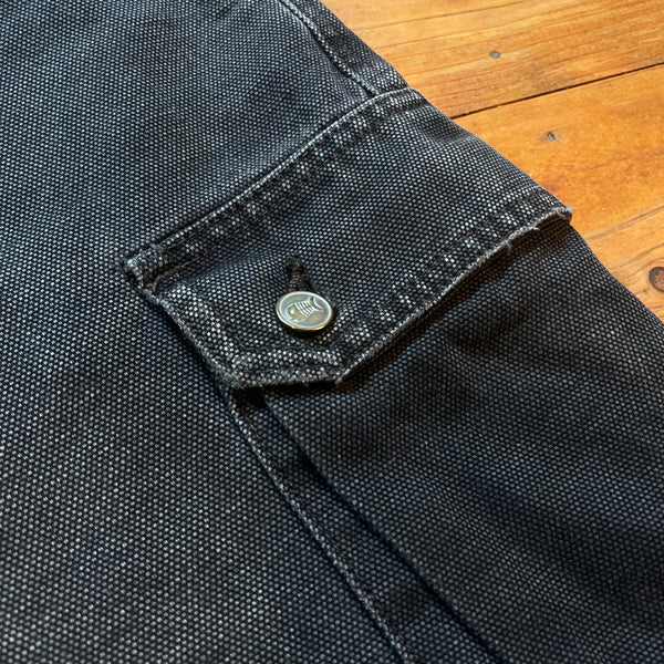Fishbone Workshorts faded Black - Y2K Vintage