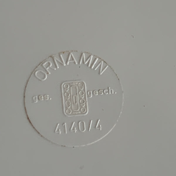Vintage Aschenbecher Hildesheimer Allgemeine Zeitung