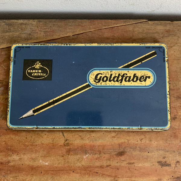Vintage Blechdose von Goldfaber