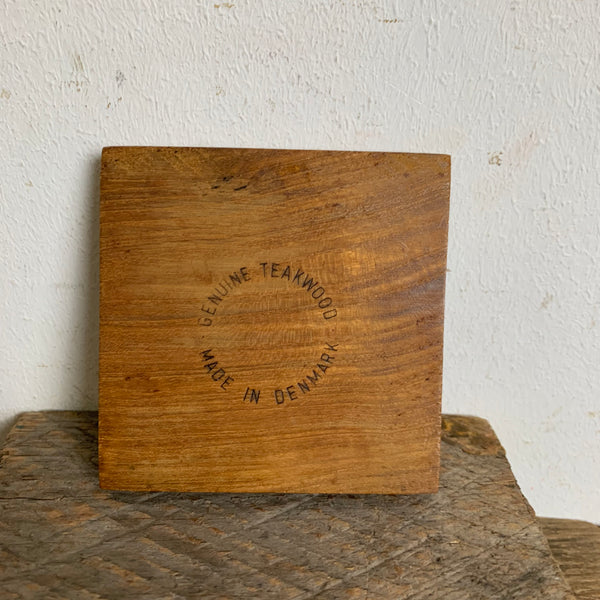 Vintage Teakholz Untersetzer von Laurids Lonborg