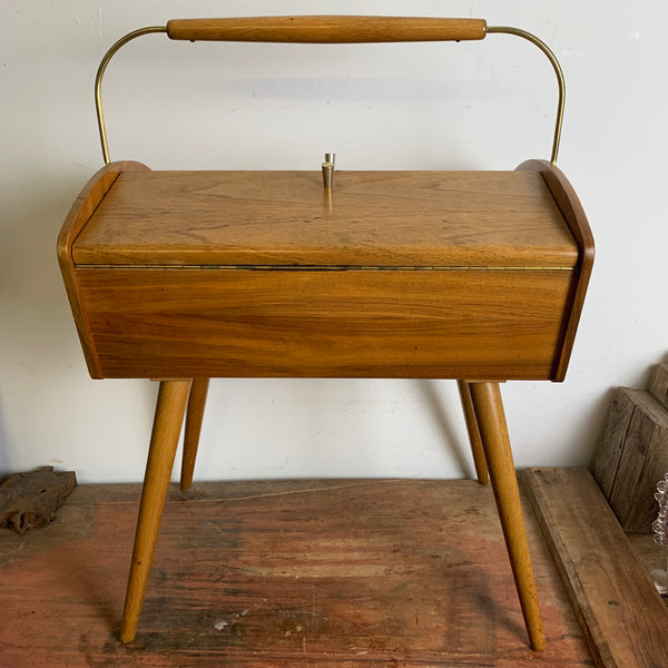 Vintage Mid Century Nähkasten