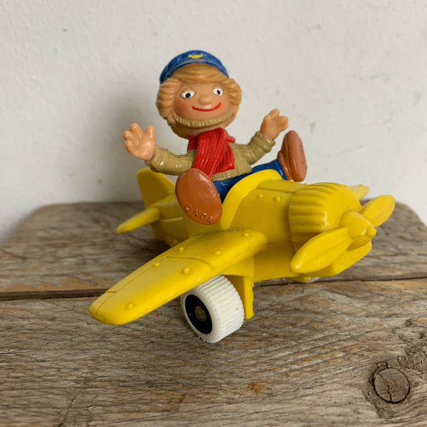 Sandmännchen Figur im Flugzeug von Bully