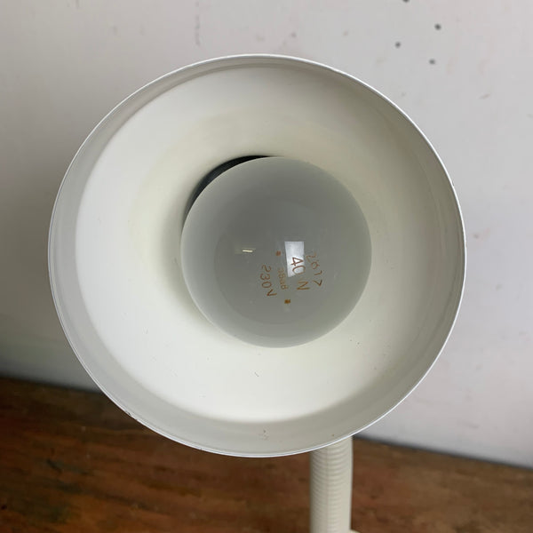 Vintage Schwanenhals Lampe von B Leuchten