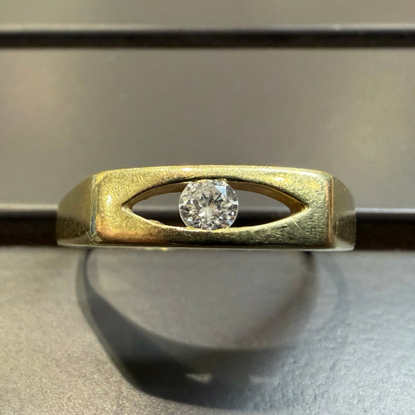 Einzigartiger Diamantring aus 585er Gold