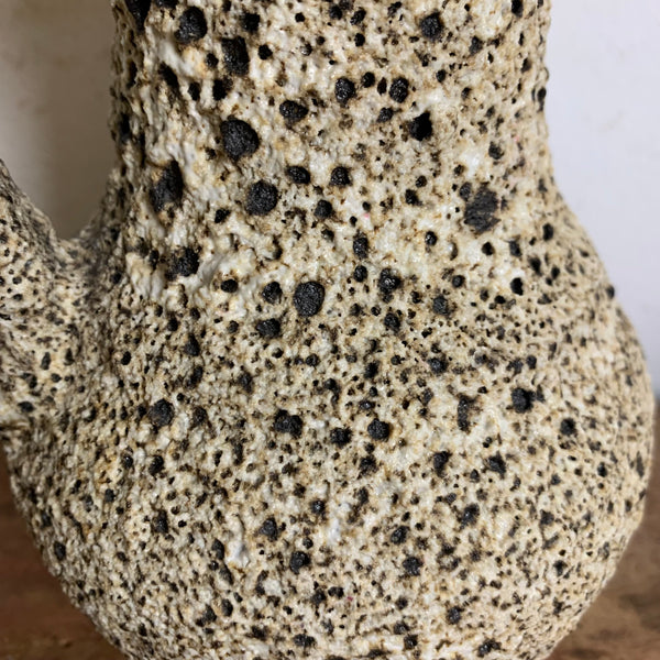 Vintage Fat Lava Keramik Vase von Silberdistel