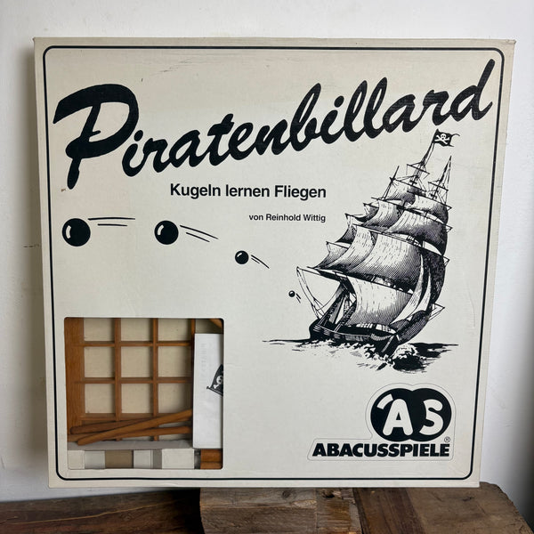 Kult Geschicklichkeitsspiel Piratenbillard von Reinhold Wittig für ABACUSSPIELE