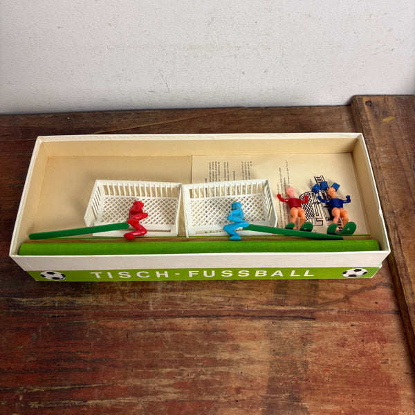 Vintage Tisch Fußball Spiel Kick Tor
