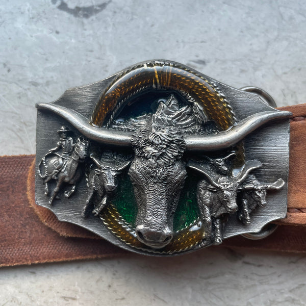 Echter Cowboy Gürtel - Vintage