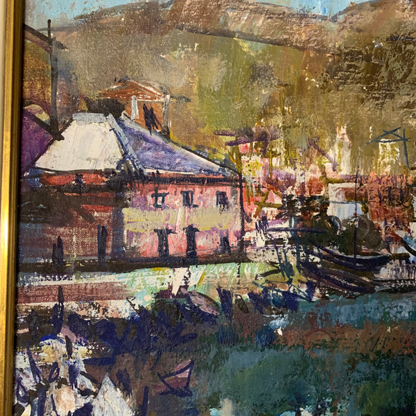 Ölgemälde Porto Venere von C. Boletti