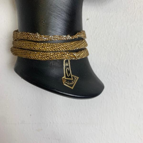 Seltene Frauenkopf Wandkeramik von Cortendorf