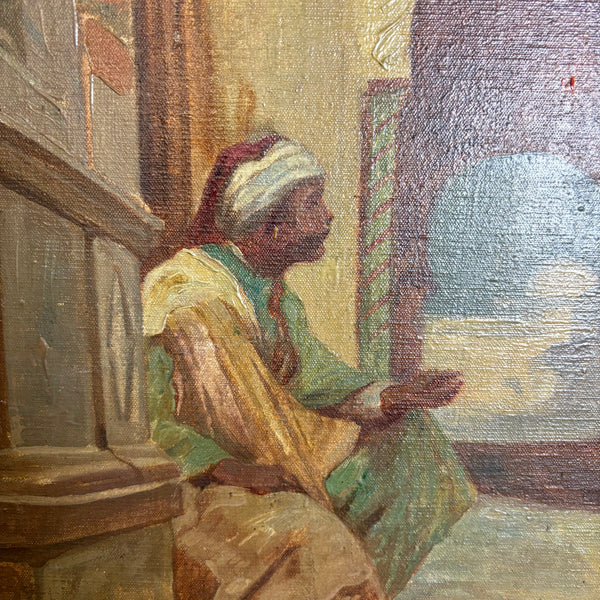 Ölgemälde arabisches Viertel Orient