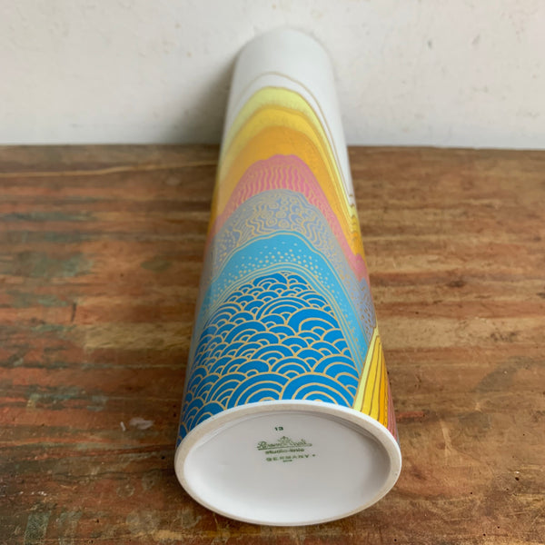Vintage Porzellanvase von Rosamunde Nairac für Rosenthal