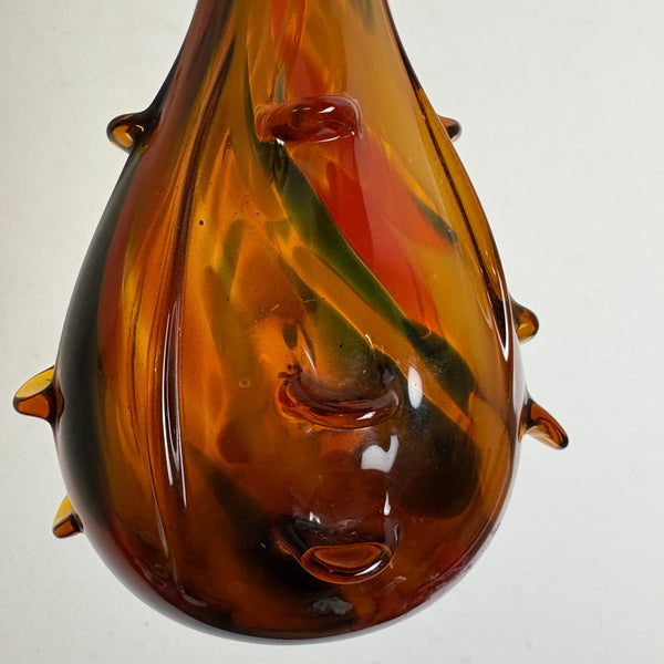 Vintage Design Glas Vase von Aseda