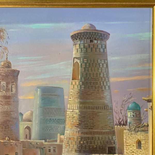 Ölgemälde Orientalische Stadt von Cadupola