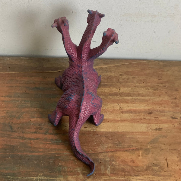 Vintage Aktionfigur Godzilla Style Dreiköpfiger Drache von Chitech