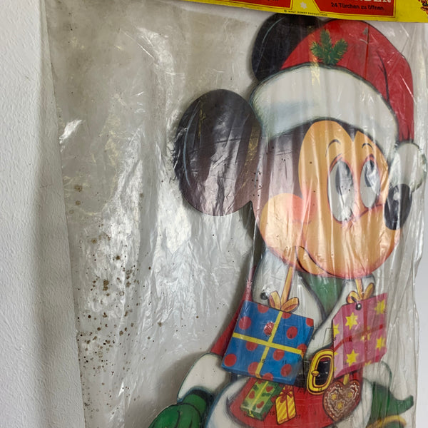 Vintage Hampelmann Adventskalender Mickey Mouse von Disney