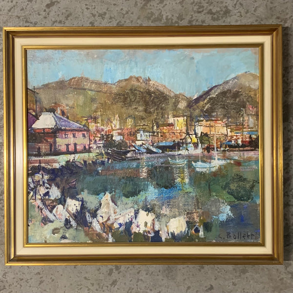 Ölgemälde Porto Venere von C. Boletti