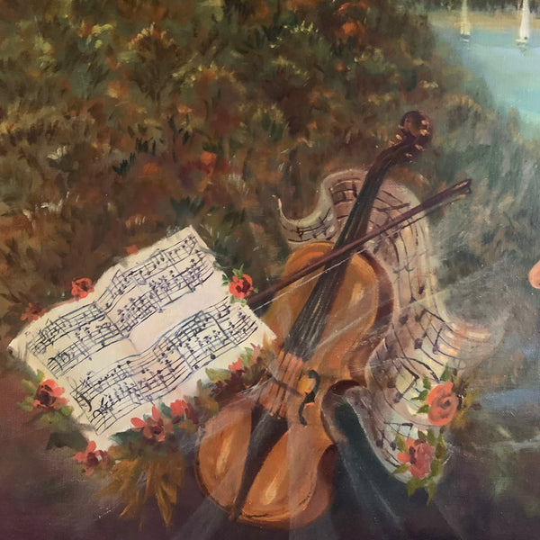 Ölgemälde Die Psyche von Jean Daprai