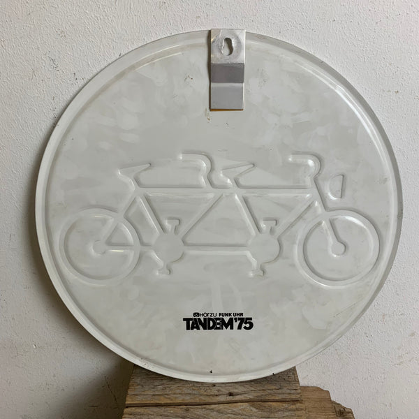 Vintage Blechschild Tandem