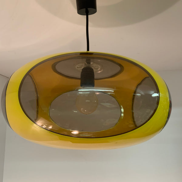 Vintage Space Age UFO Deckenlampe von Luigi Colani