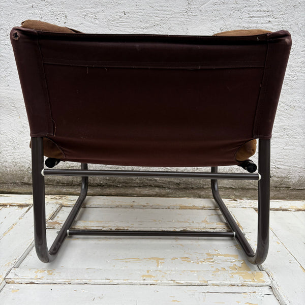 Vintage Lounge Chair Stuns von Jan Dranger und Johan Huldt für Innovator in braun