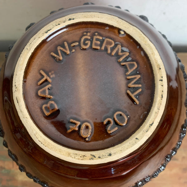 Vintage Bay Keramik Fat Lava Vase 70-20