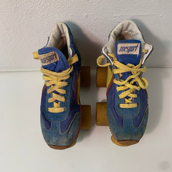 Vintage Disco Roller Rollschuhe von Norsport