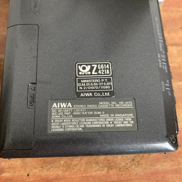 Vintage Walkman HS-J470 von AIWA
