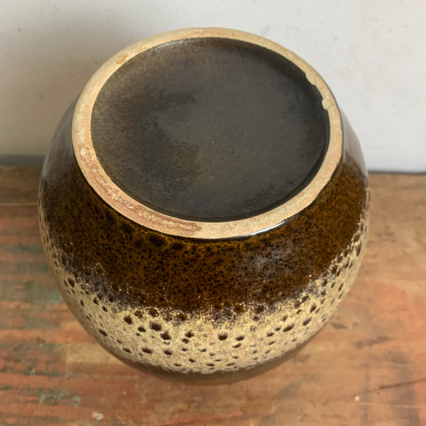 Vintage Fat Lava Keramik Vase von Scheurich