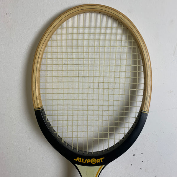 Vintage Holz Tennisschläger von Imperial
