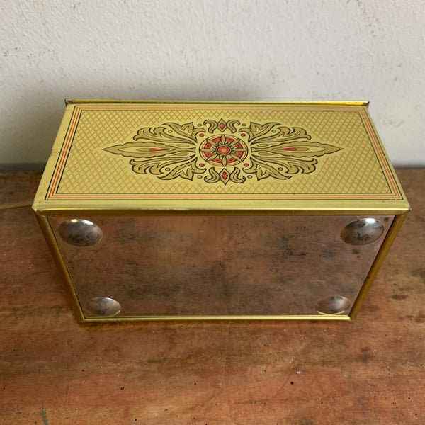 Vintage Blechdose Brücken Kaffee