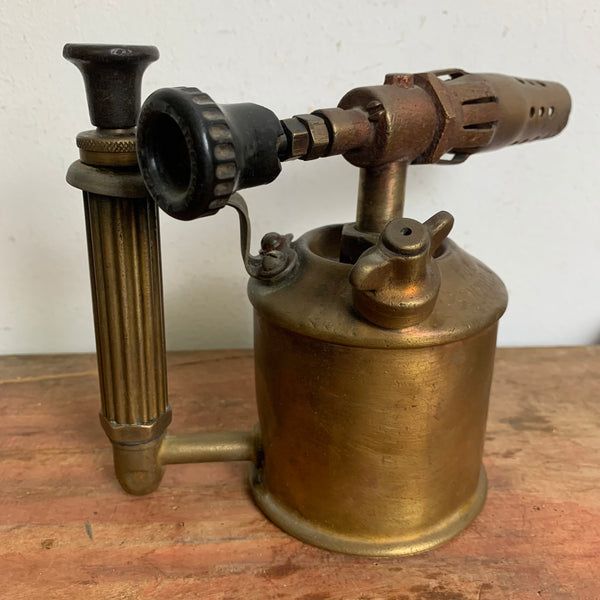 Antike schwedische Lötlampe von Max Sievert