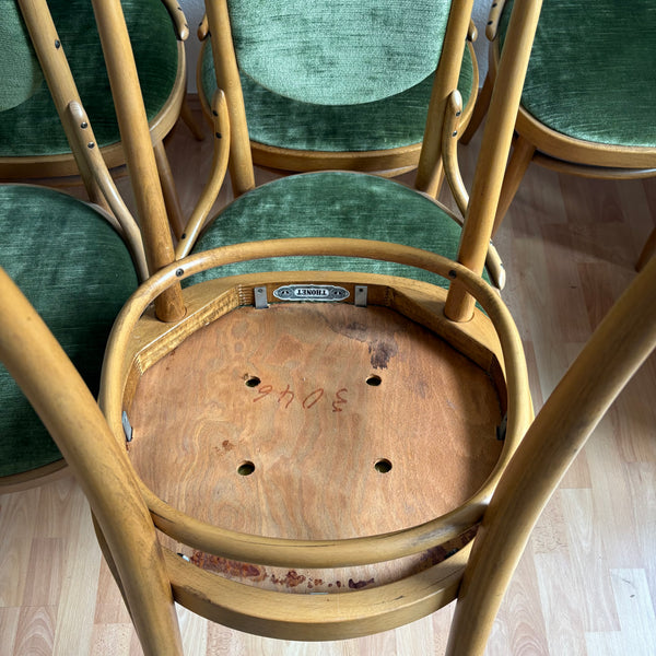 8 Kaffeehausstühle von Thonet Hochlehner Stuhl