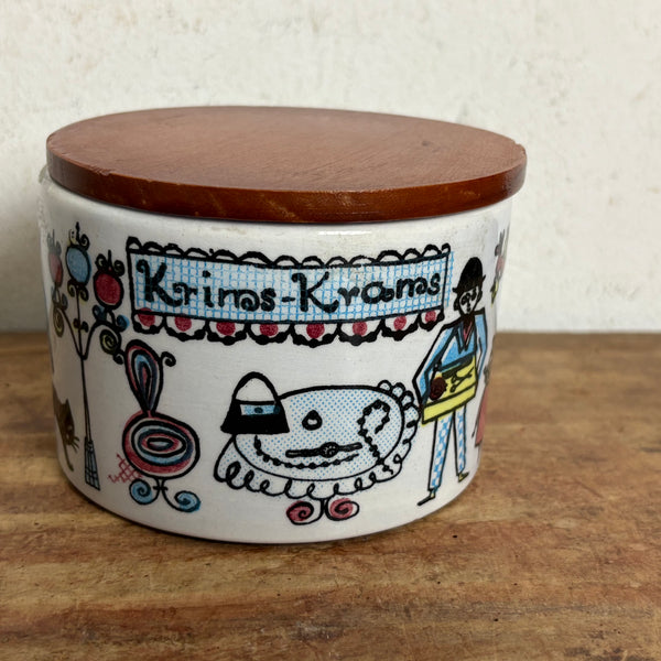 Vintage Krimskrams Deckeldose von Schramberg