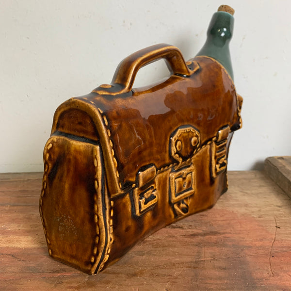 Vintage Flasche Form Aktentasche