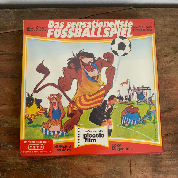 Das sensationellste Fußballspiel von Disney Super 8 Film