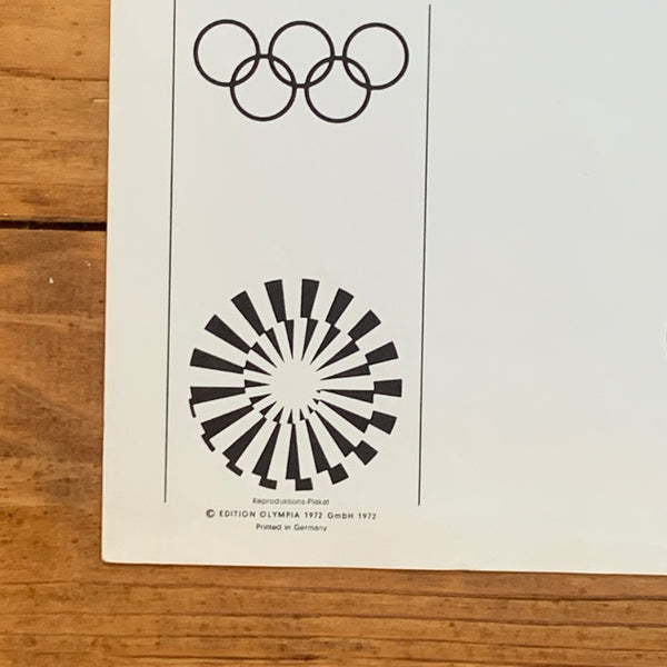 Pop Art Plakat Olympische Spiele 1972