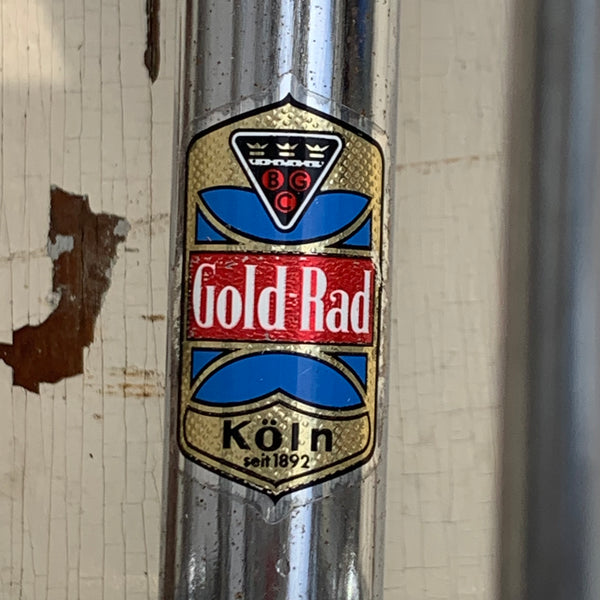 Vintage Rudergerät von Gold-Rad