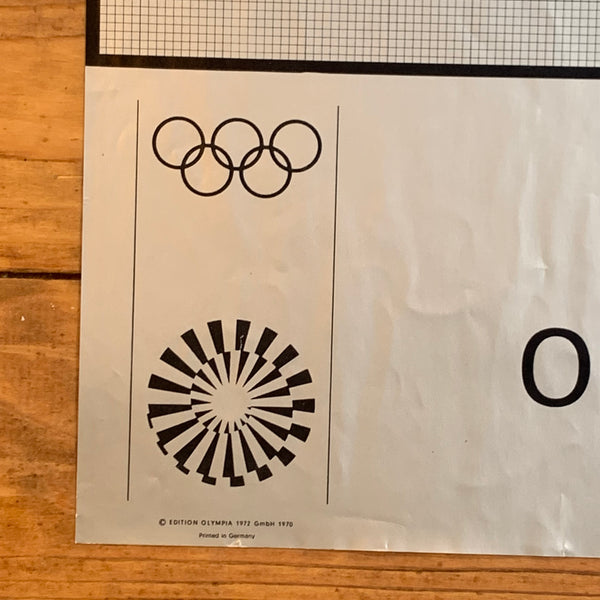 Pop Art Plakat Olympische Spiele 1972