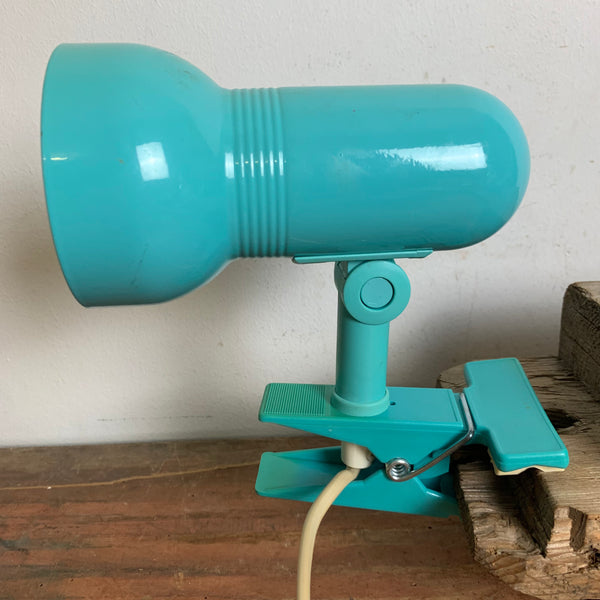 Vintage Klemm Lampe Spot von B Leuchten