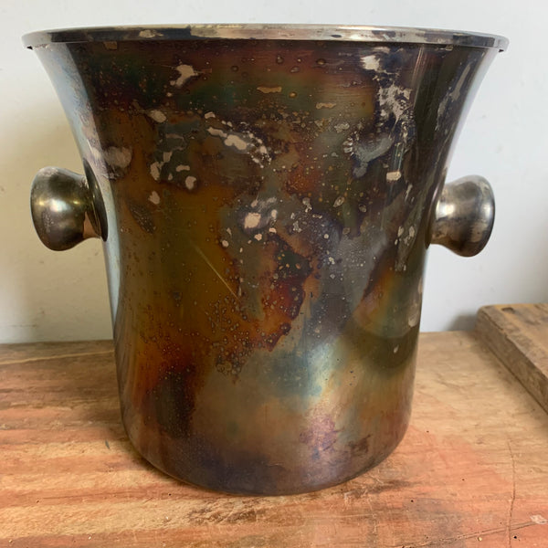 Vintage Champagnerkühler versilbert