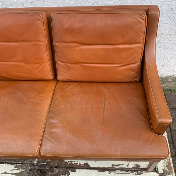 Vintage Design Zweisitzer Sofa von Børge Mogensen für Fredericia
