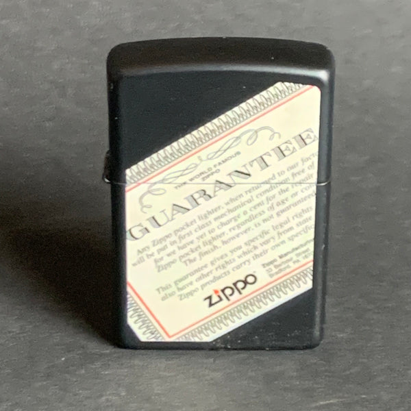 Zippo Feuerzeug Guarantee