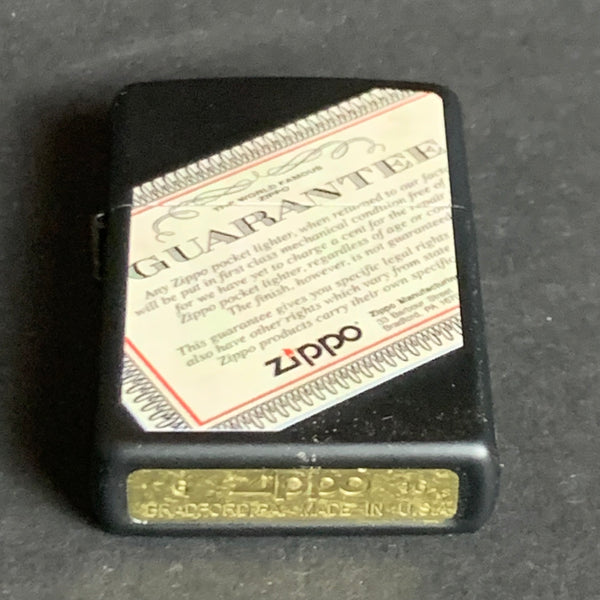 Zippo Feuerzeug Guarantee