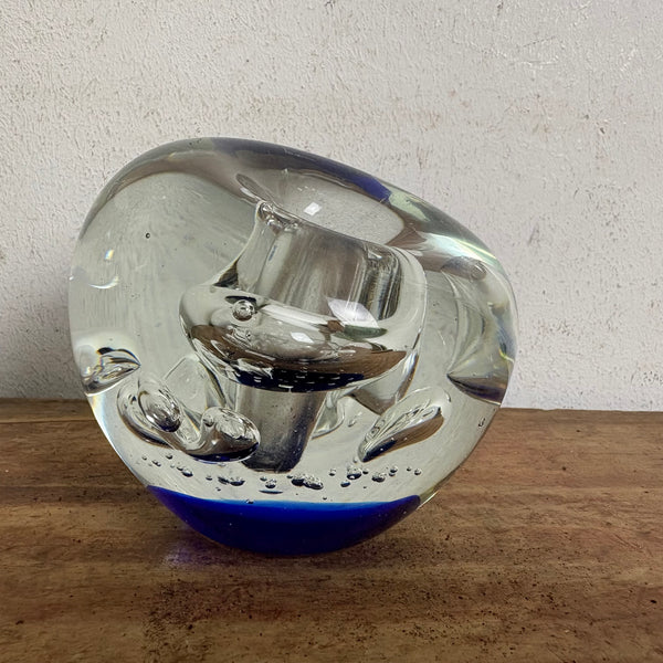 Vintage Paperweight aus Murano Stifthalter