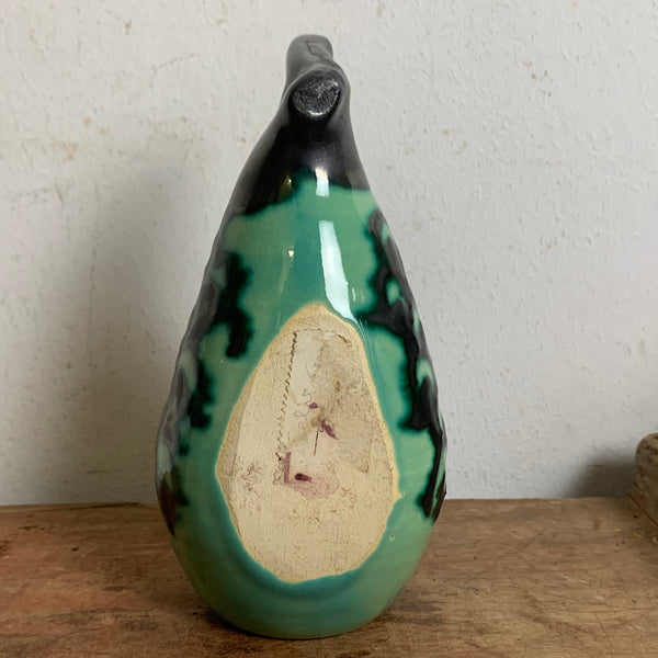 Mid Century Keramik Aschenbecher Fisch