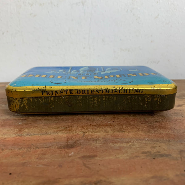 Vintage Blechdose Tabak Orient Spende Feinschnitt