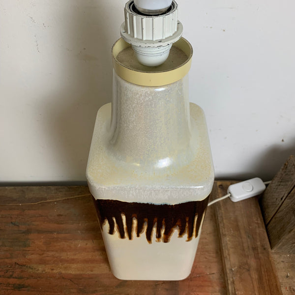 Vintage Keramik Tischlampe von Kaiser Leuchten