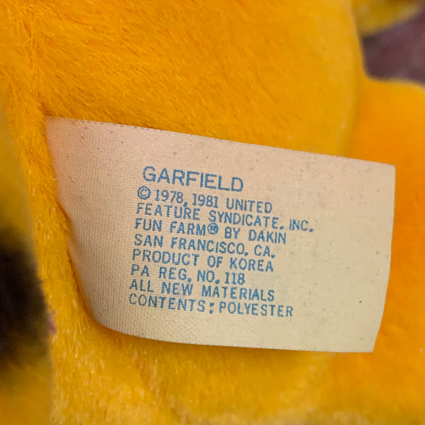 Vintage Figur Garfield Tennis